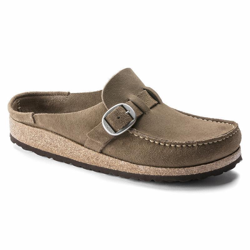 Clogsy Birkenstock Buckley Semisove Damske Hnede | SK 268TCE